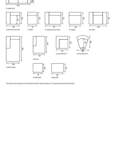Sienna Line - KalusteDuo_Huonekaluliike_moduulisohva