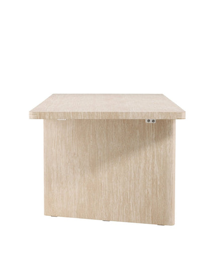 Skagen ruokapöytä 100x240 - sintrattu kivi / FSC 100% - KalusteDuo_Huonekaluliike_Ruokapöytä