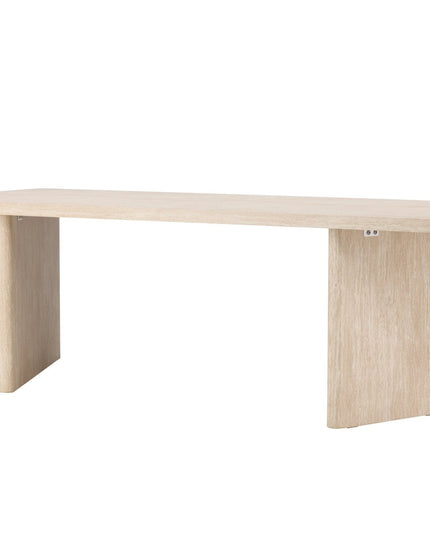 Skagen ruokapöytä 100x240 - sintrattu kivi / FSC 100% - KalusteDuo_Huonekaluliike_Ruokapöytä