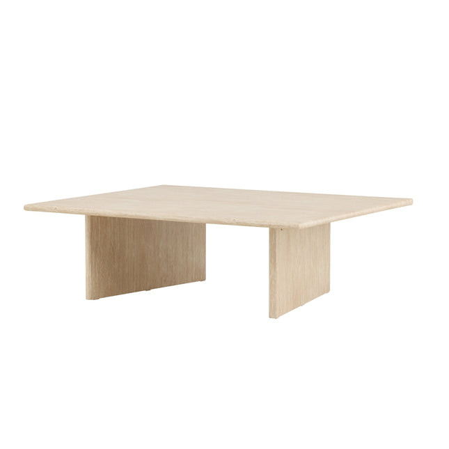 Skagen sohvapöytä 100x120 - travertiininvärinen / FSC 100% - #KalusteDuo_#Huonekaluliike_Pöytä