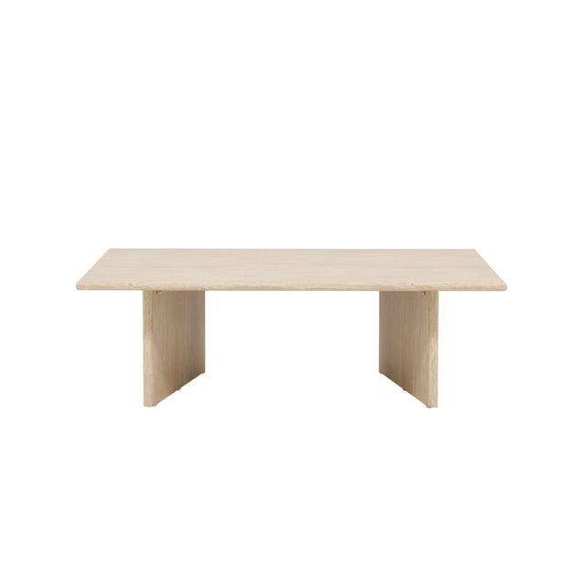 Skagen sohvapöytä 100x120 - travertiininvärinen / FSC 100% - #KalusteDuo_#Huonekaluliike_Pöytä