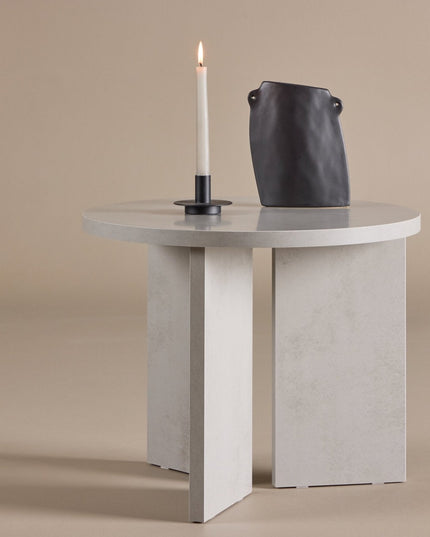 Söderhamn sohvapöytä φ55 cm - hopea - #KalusteDuo_#Huonekaluliike_Pöytä