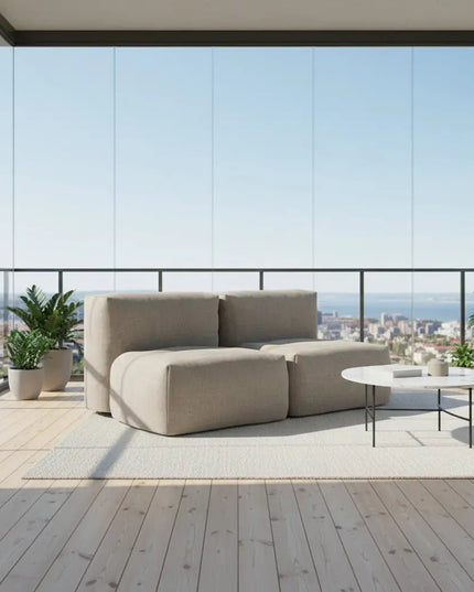 Soft Sofa Outdoor – 2 Seater | Pehmeä ulkosohva 4 värissä - KalusteDuo_Huonekaluliike_ulkosohva