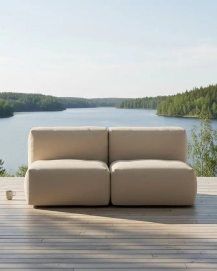 Soft Sofa Outdoor – 2 Seater | Pehmeä ulkosohva 4 värissä - KalusteDuo_Huonekaluliike_ulkosohva