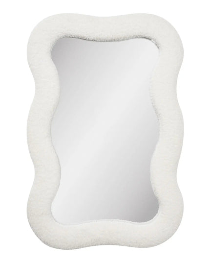 Teddy - peili, valkoinen 80 x 54 cm - KalusteDuo_Huonekaluliike_Peili