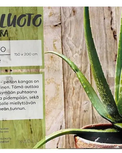 Uniluoto ALOE VERA ‑peitto 150 × 200 cm - KalusteDuo_Huonekaluliike_peitto