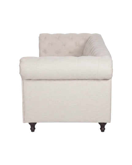 Velvet 3-istuttava sohva - beige sametti - #KalusteDuo_#Huonekaluliike_Sohva