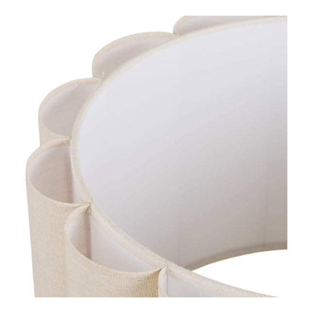 Wattom lattiavalaisin, teräs/pellava, harmaa/beige - #KalusteDuo_#Huonekaluliike_lattiavalaisimet