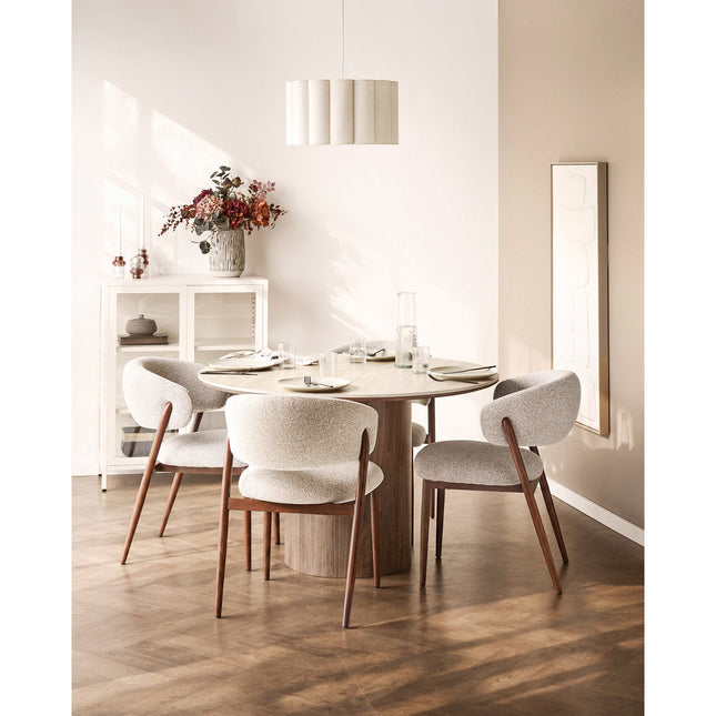 Watton riippuvalaisin, teräs/pellava, harmaa/beige - #KalusteDuo_#Huonekaluliike_riippuvalaisimet
