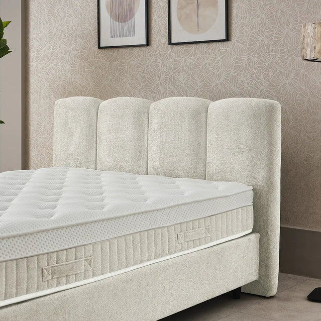 Zen Harmony jenkkisänky – 160 - 180x200 cm - beige tai harmaa - KalusteDuo_Huonekaluliike_Jenkkisänky